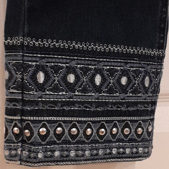 Diane Gilman studded jeans NWOT - Picture 2 of 6